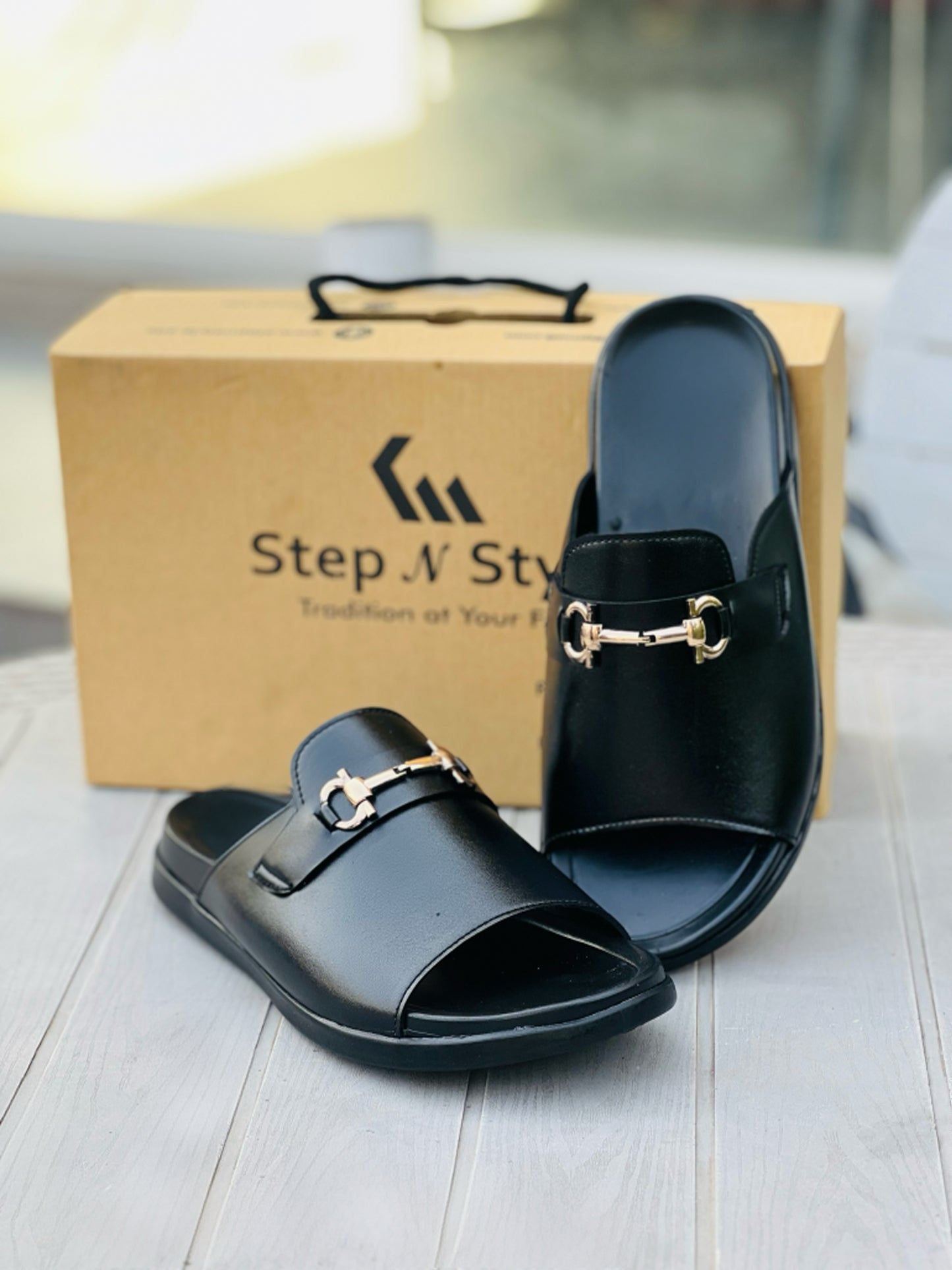 BL-OXFORD SLIPPERS (ART-08)