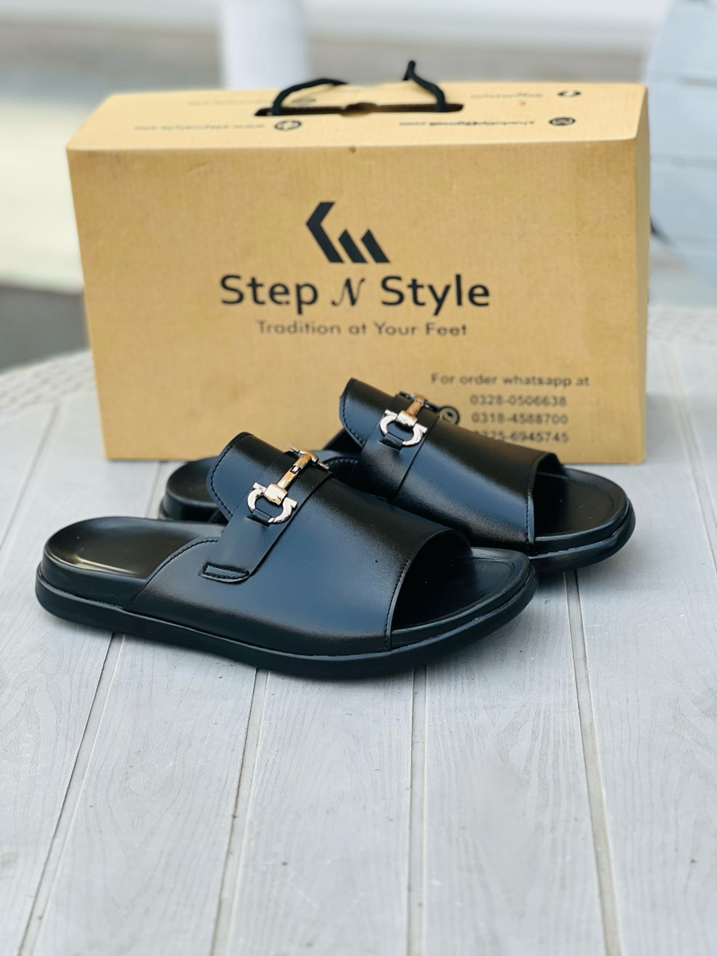 BL-OXFORD SLIPPERS (ART-08)
