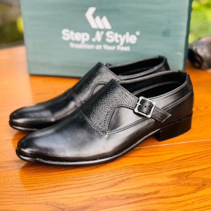 MONKS  LEATHER FORMAL[ART-1045]