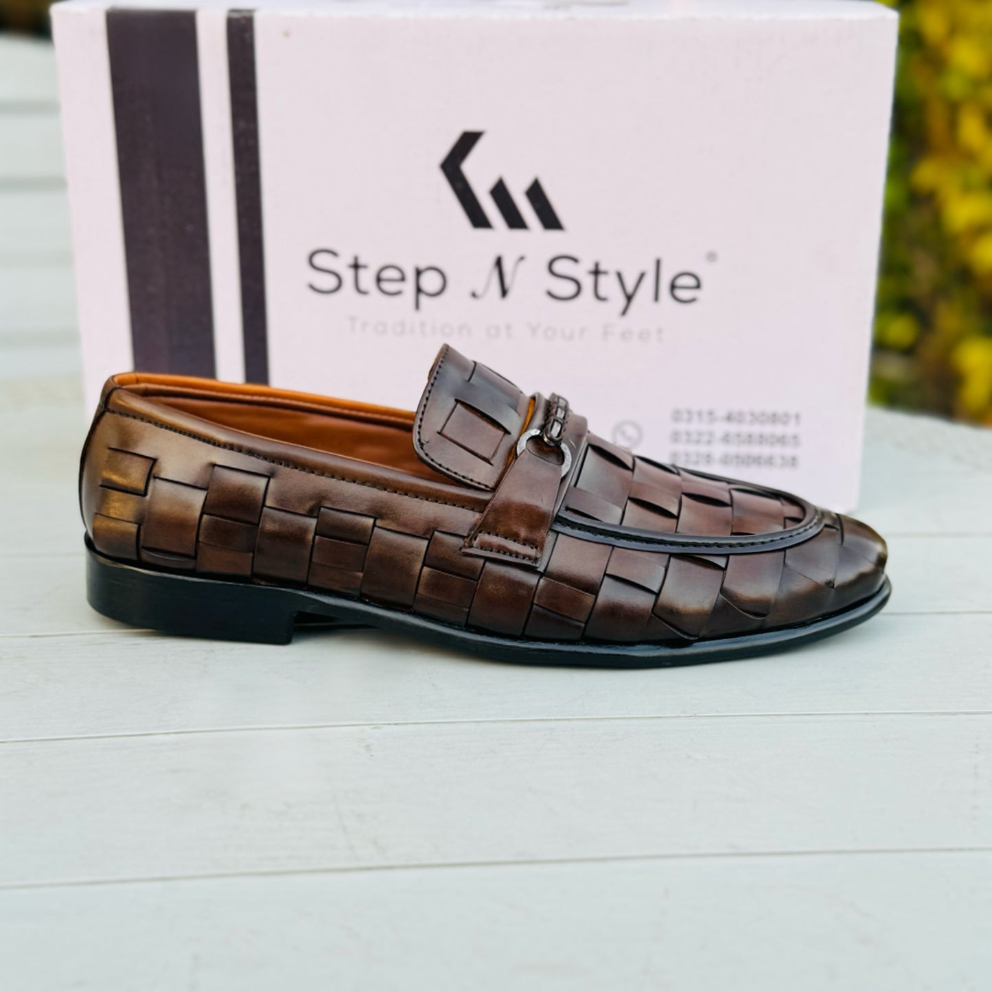 BRAIDDED BROWN FORMAL