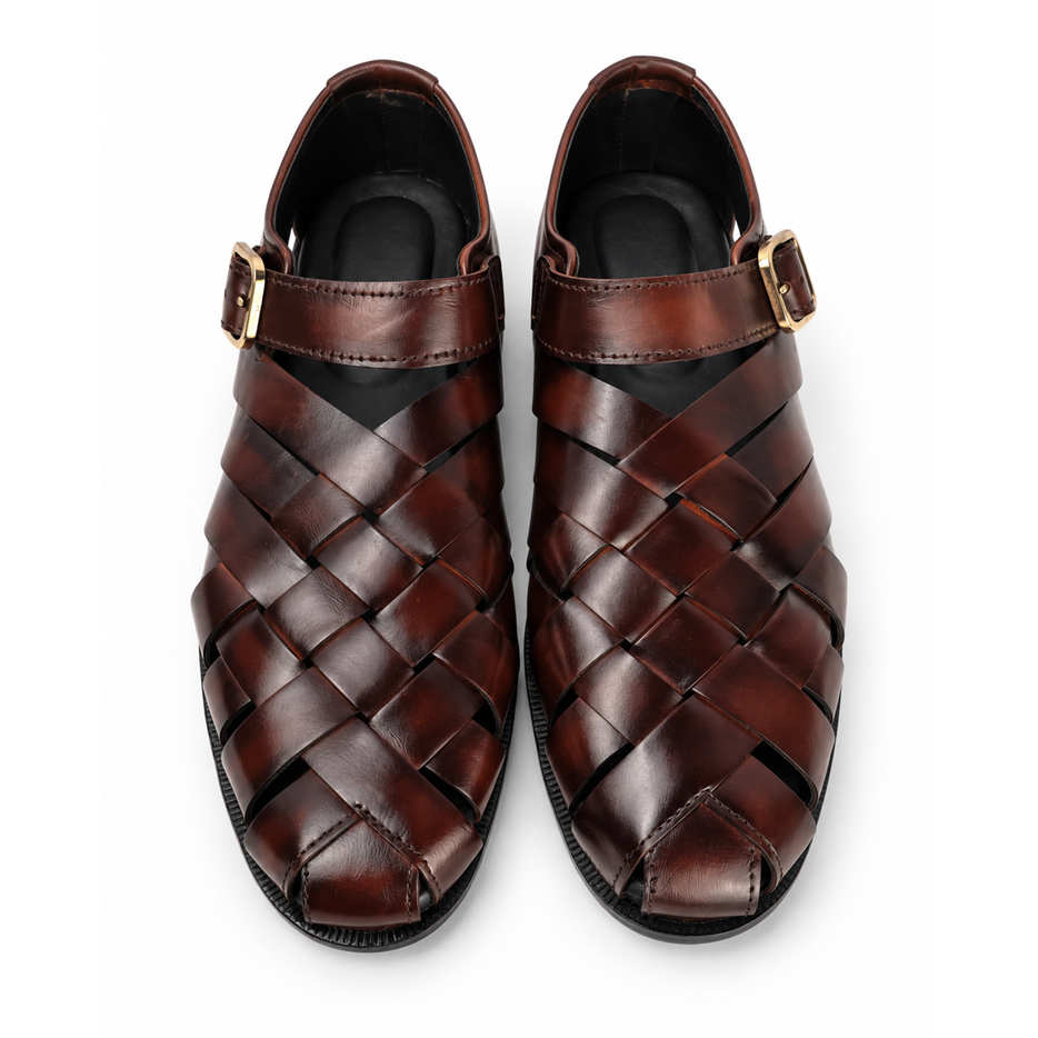 Royal Weave Sandals