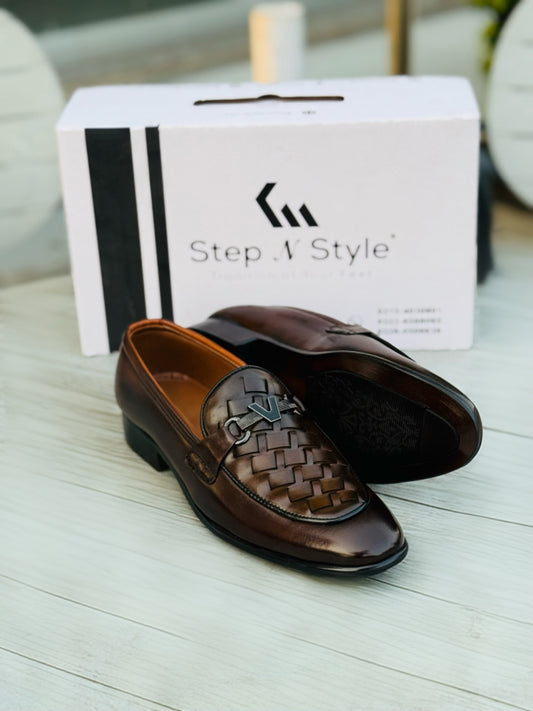 LV-BRAID BROWN FORMAL