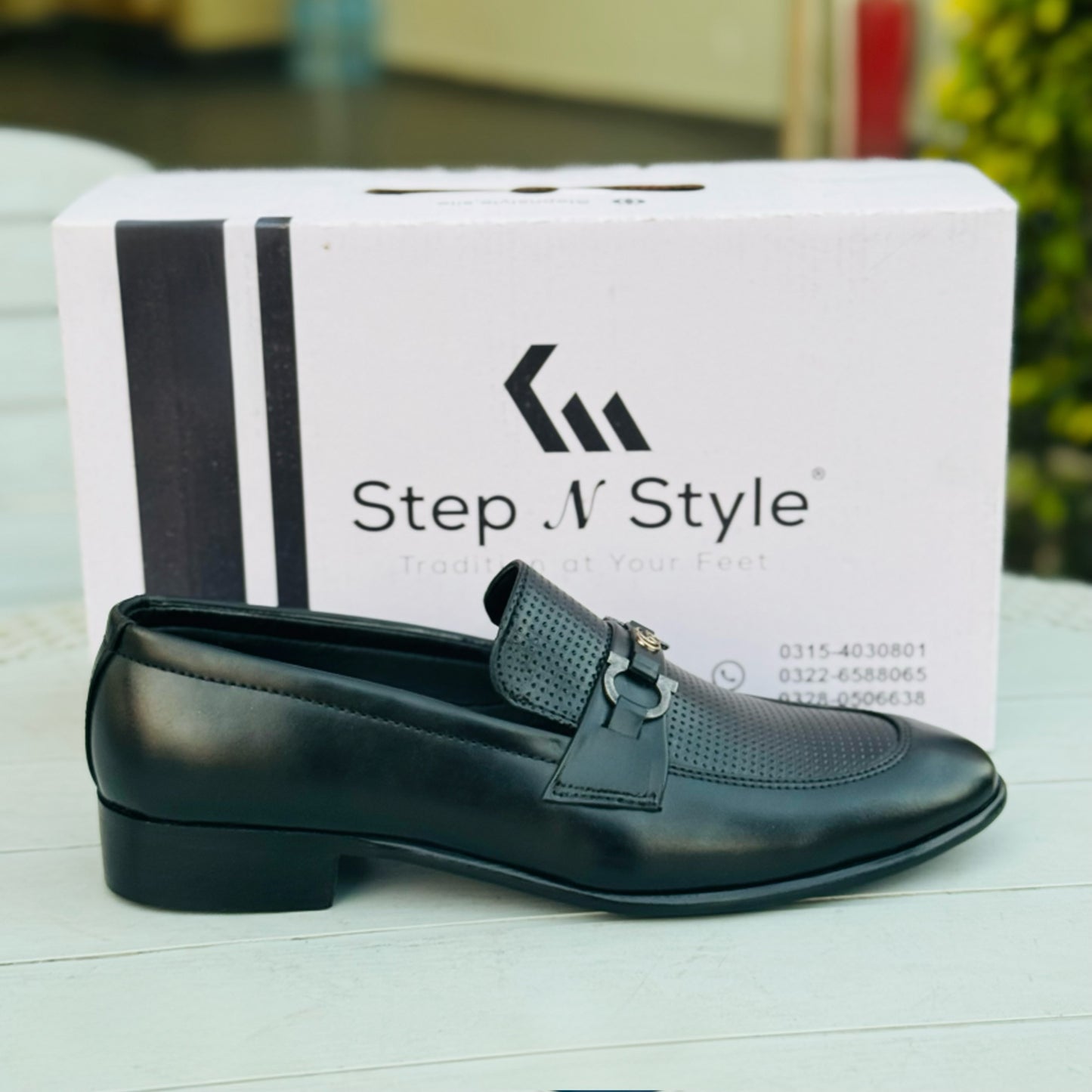 PRIME BLACK FORMAL SHOES