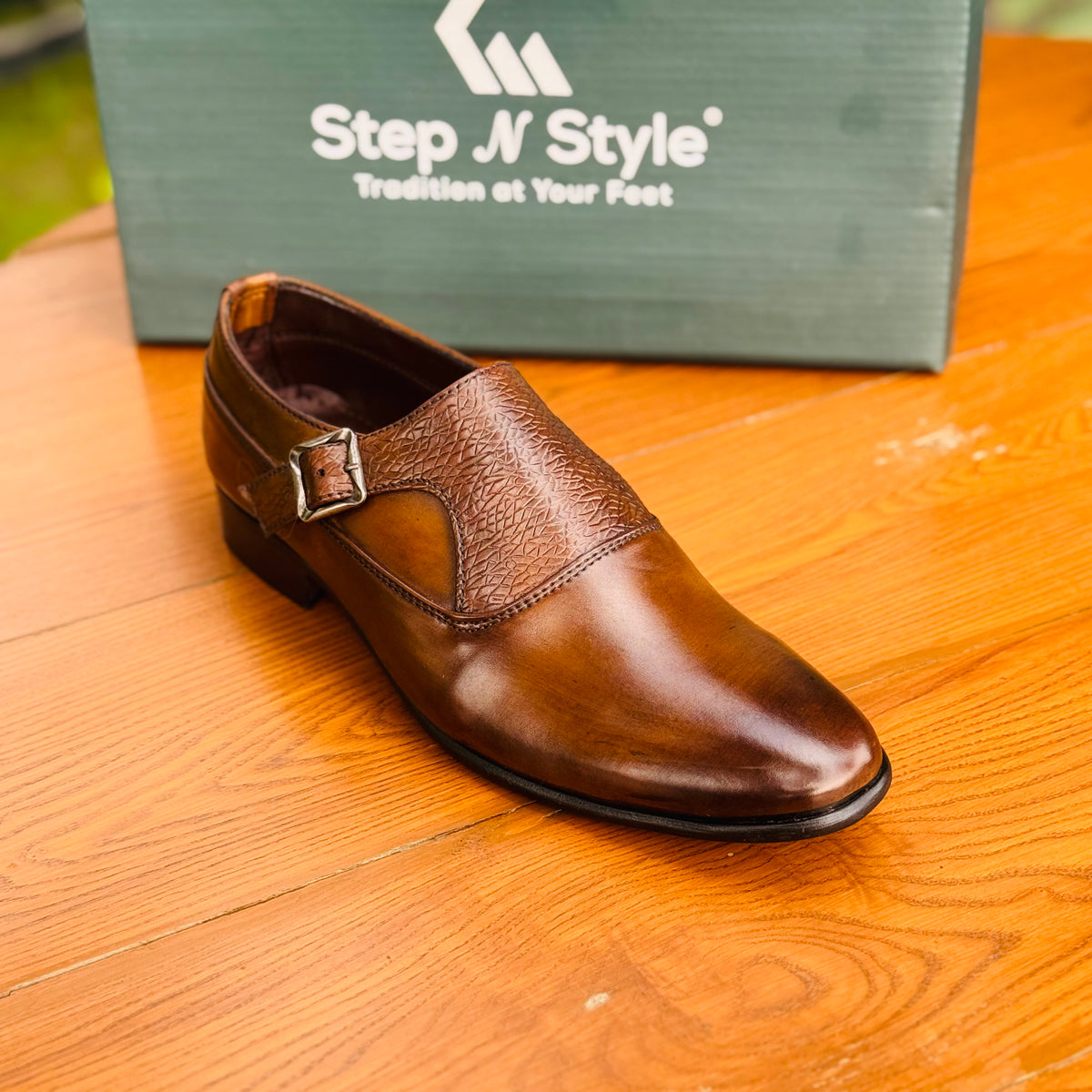 MONKS  LEATHER FORMAL[ART-1045]