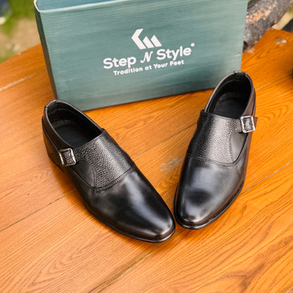 MONKS  LEATHER FORMAL[ART-1045]