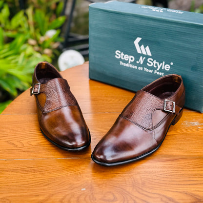 MONKS  LEATHER FORMAL[ART-1045]