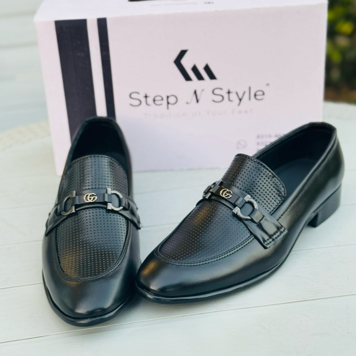 PRIME BLACK FORMAL SHOES