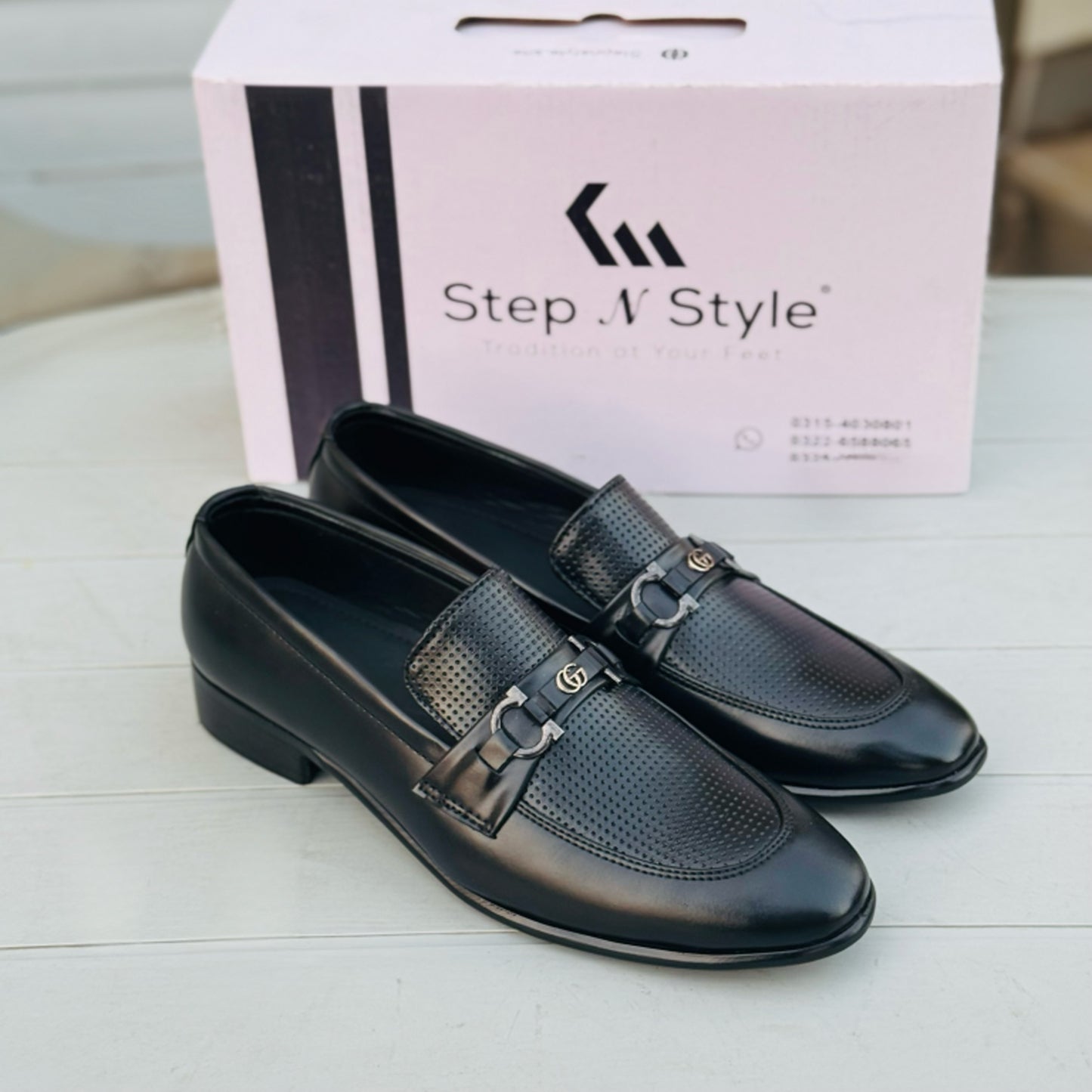 PRIME BLACK FORMAL SHOES