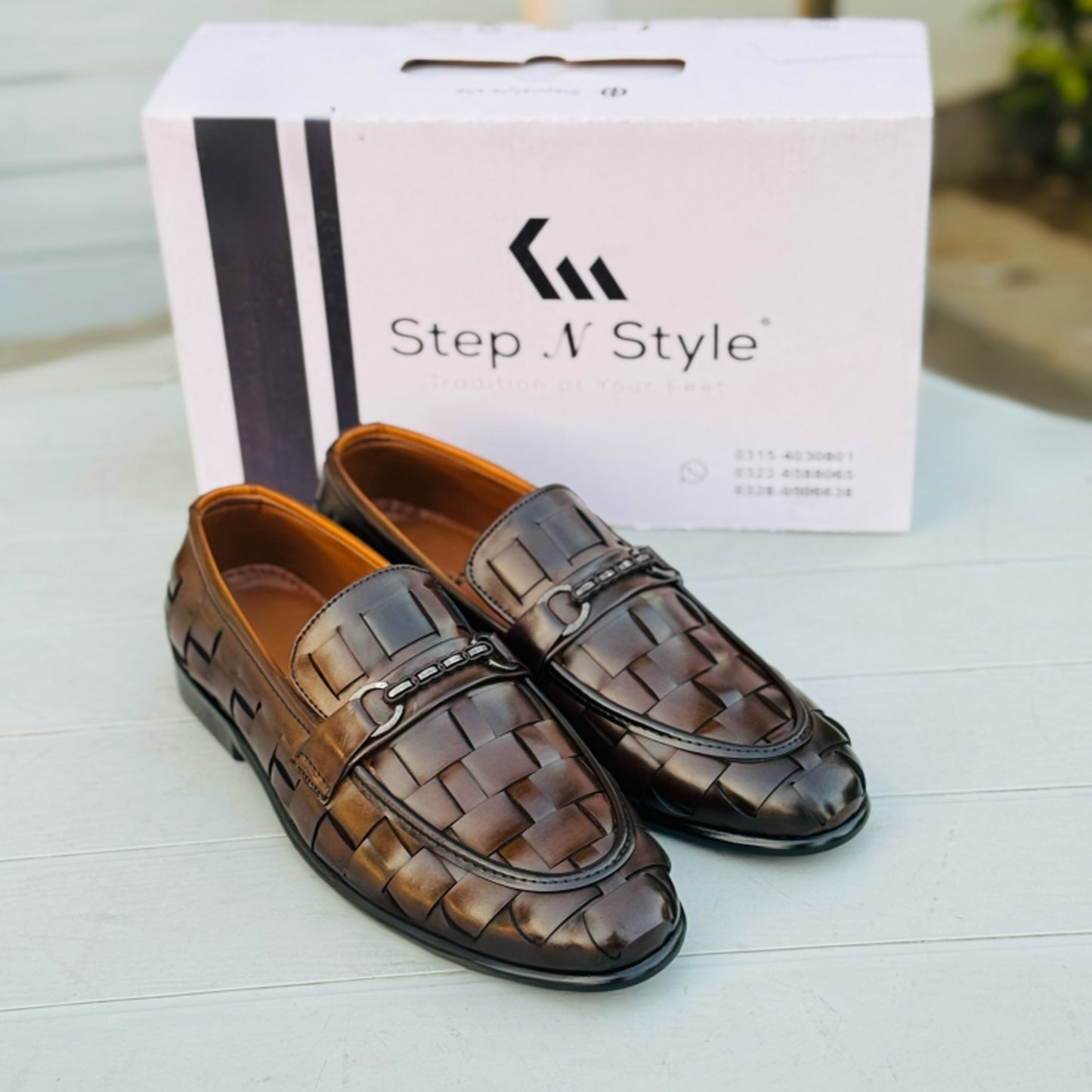 BRAIDDED BROWN FORMAL