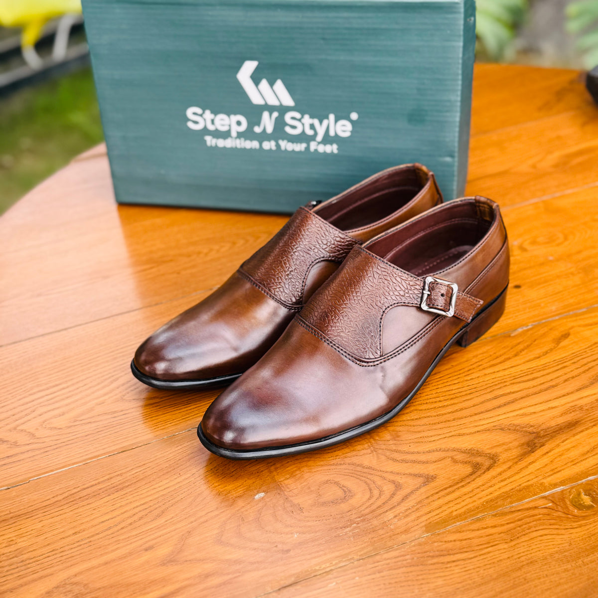 MONKS  LEATHER FORMAL[ART-1045]