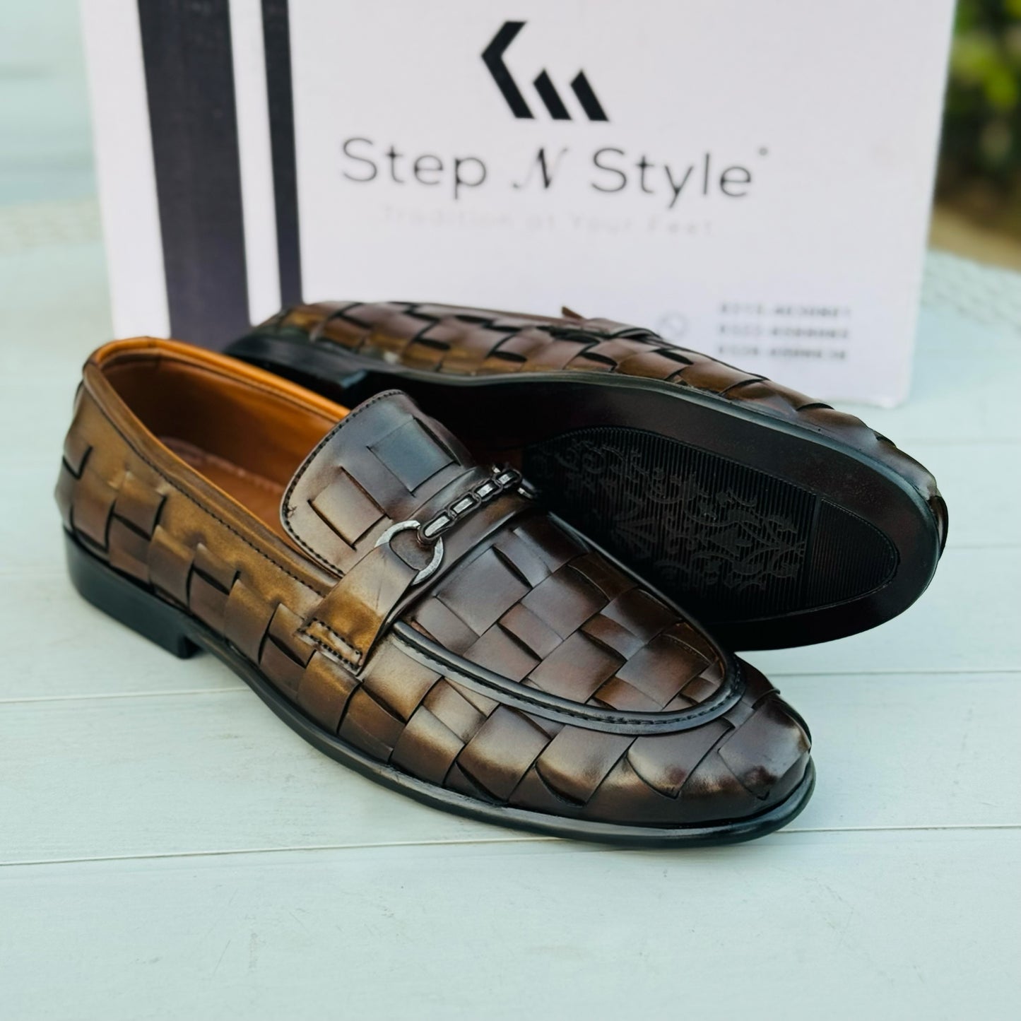 BRAIDDED BROWN FORMAL